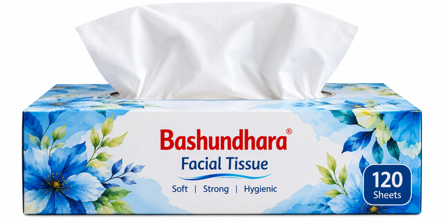 Facial Tissue (120 sheets) - Bashundhara Tissue