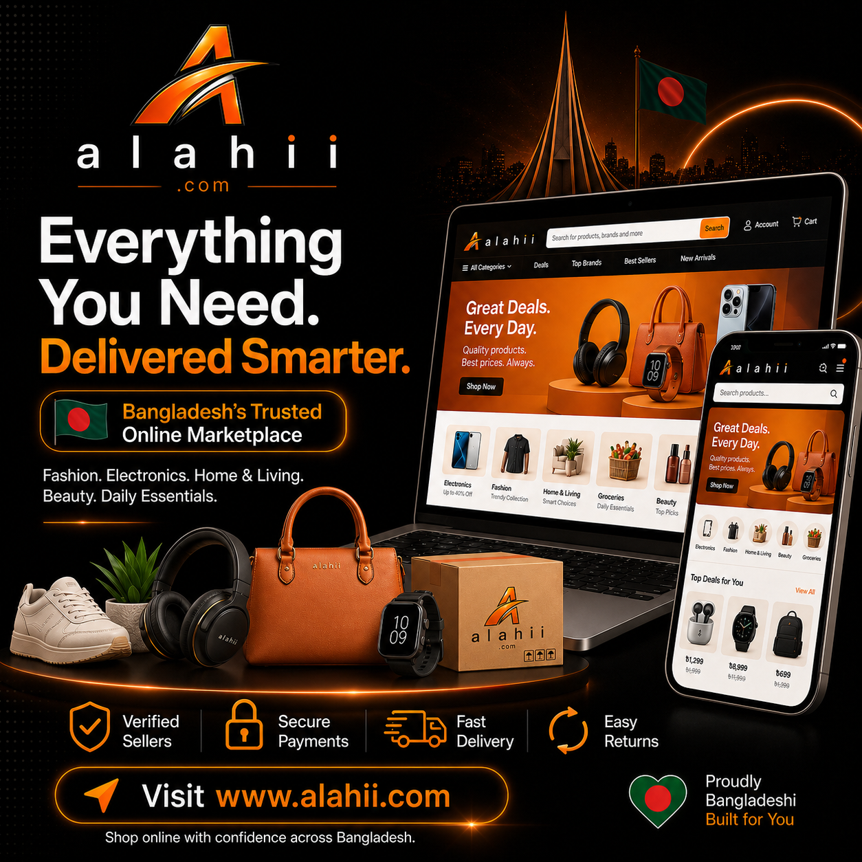 ? Everything You Need. Delivered Smarter.