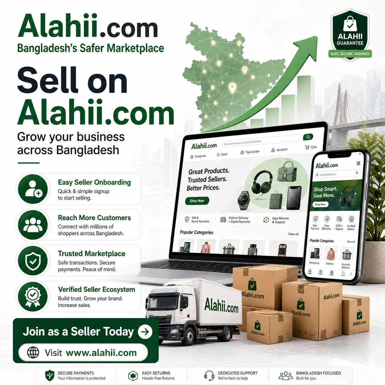 Sell on Alahii.com — Grow Your Business Across Bangladesh