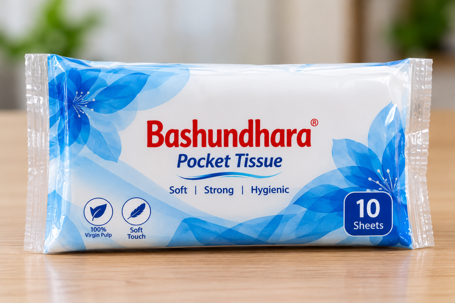 Bashundhara Pocket Tissue — 1 প্যাক